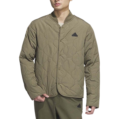 阿迪达斯男士保暖运动休闲棉服