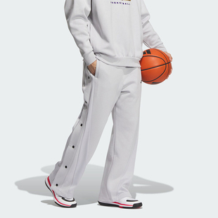 阿迪达斯正品 侧开排扣运动裤 PANTS男士 JM5673 LNY Adidas