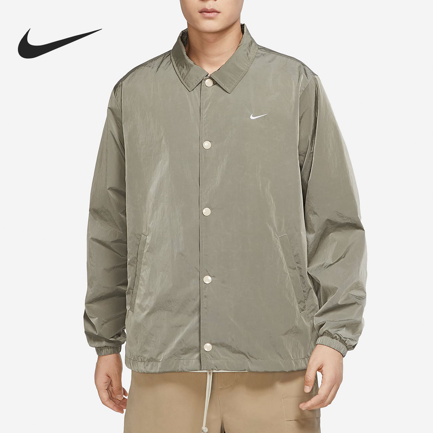 耐克男子翻领运动夹克外套