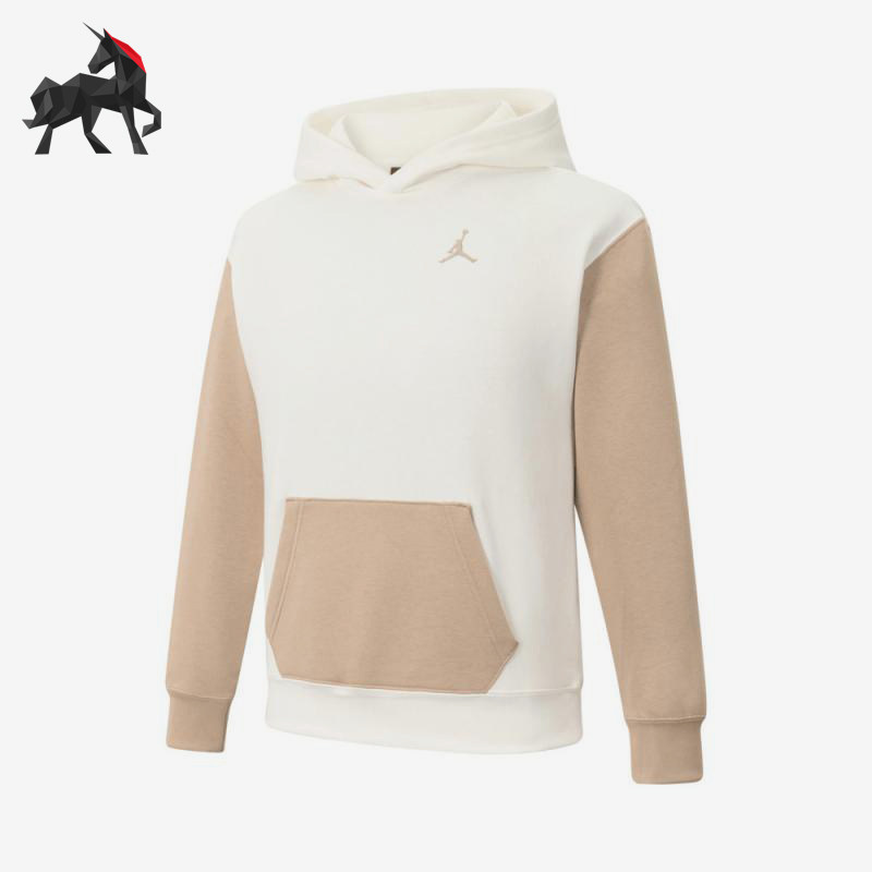 Nike/耐克正品JORDAN大童运动连帽休闲刺绣卫衣JD2442073GS-004