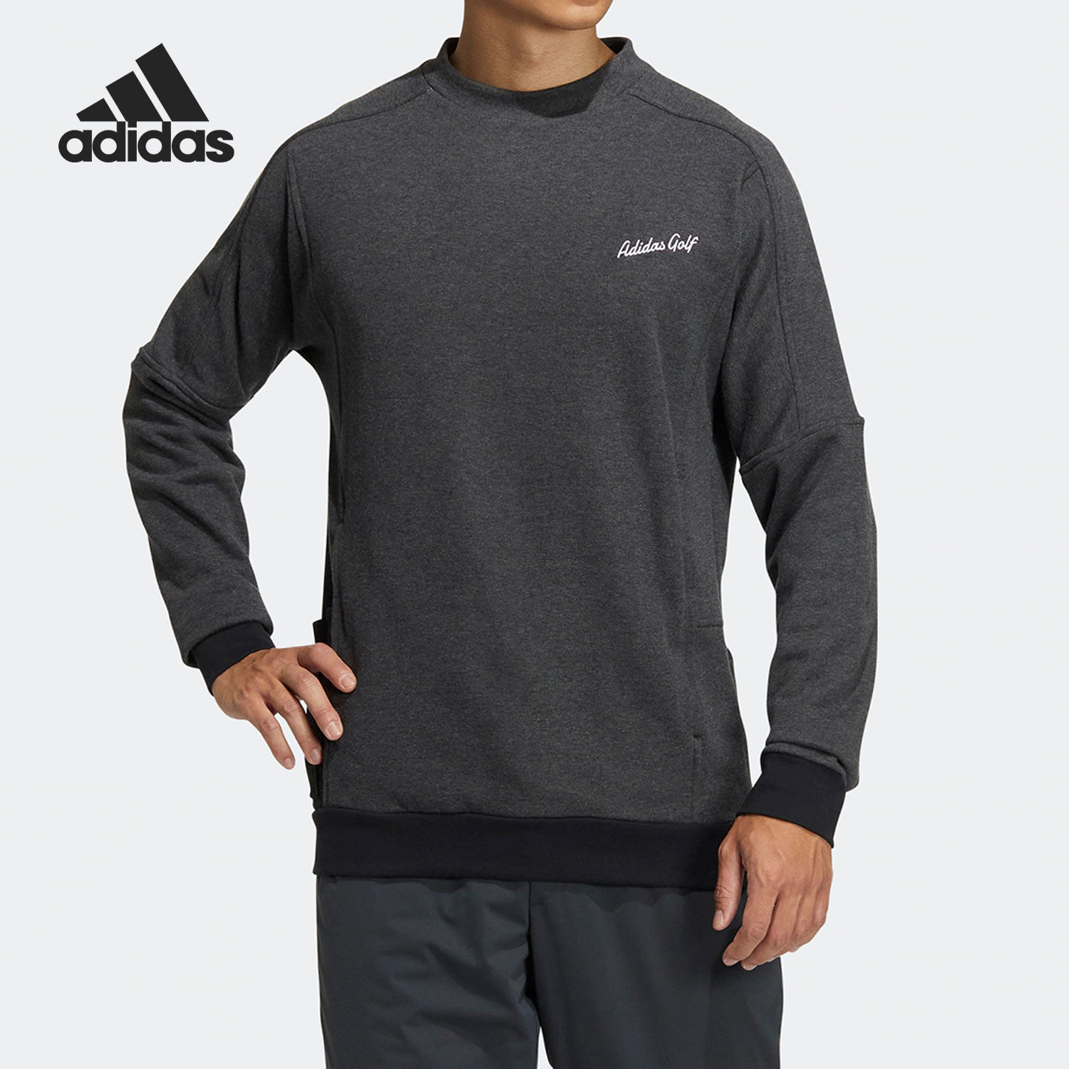 阿迪达斯男子圆领运动卫衣