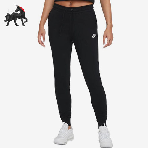 Nike/耐克正品新款女卡其色logo刺绣束脚运动长裤DJ8499-126