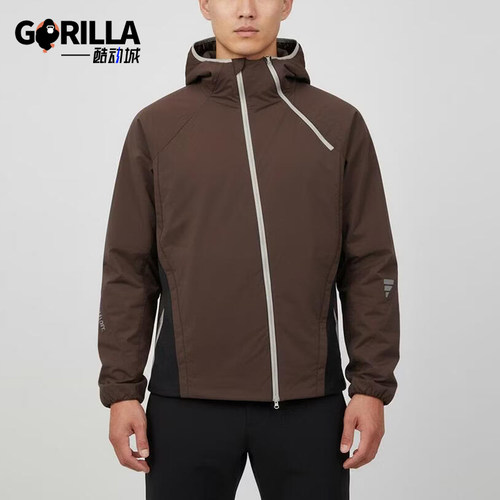 Adidas/阿迪达斯正品秋冬男士连帽时尚拉链经典运动棉衣KH0414