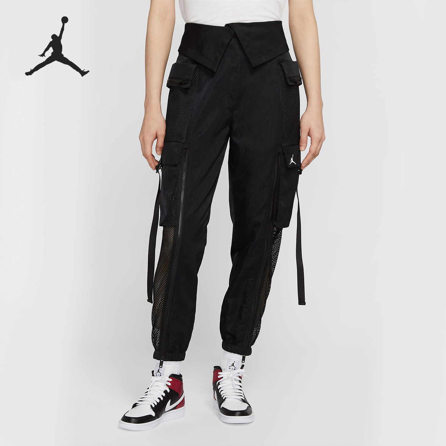Nike/耐克正品 Jordan 女子舒适透气梭织运动休闲长裤 CU4074