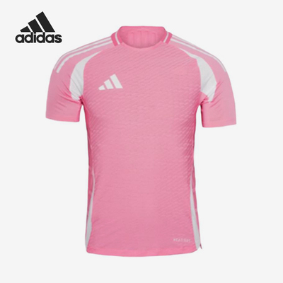Adidas/阿迪达斯官方正品HEAT.RDY新款男女休闲足球短袖JZ0598