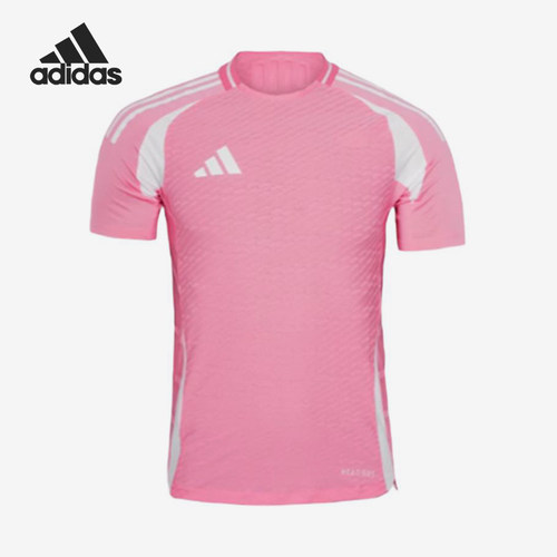 Adidas/阿迪达斯正品HEAT.RDY新款男女经典休闲足球短袖JZ0598