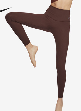 Nike/耐克官方正品运动女子透气休闲紧身健身九分裤DQ6014-227