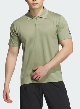 Adidas/阿迪达斯正品秋季男士舒适透气休闲运动POLO衫JI8701
