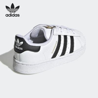 Adidas/阿迪达斯正品三叶草婴童日常低帮经典休闲鞋FU7717