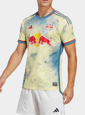 Adidas/阿迪达斯正品纽约红牛球员版男士足球运动球衣HI1869