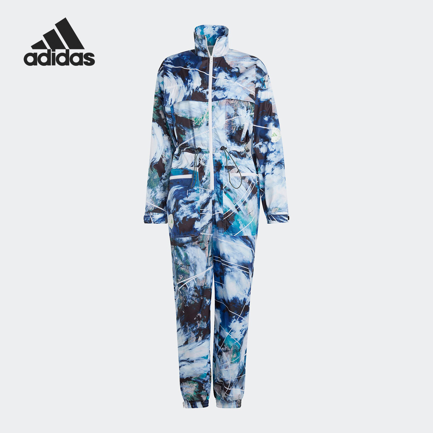 Adidas/阿迪达斯正品新款女士工装休闲时尚运动连体衣HT1108