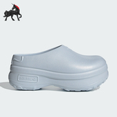 休闲透气厚底拖鞋 三叶草女士时尚 IG9361 阿迪达斯正品 Adidas