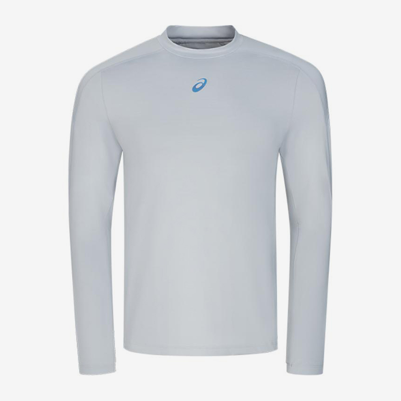 Asics/亚瑟士正品2025新款男子运动训练圆领长袖T恤2011D321-020