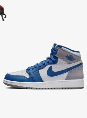 Nike/耐克正品Jordan GS女子大童复古高帮经典舒适板鞋FD1437-410