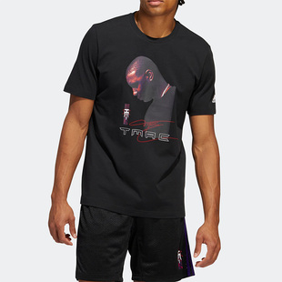 Adidas 夏季 新款 男子篮球训练运动圆领T恤HS8515 阿迪达斯正品