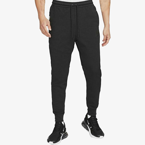 Nike/耐克正品束脚针织长裤新款男黑色弹力经典长裤DD5294-010