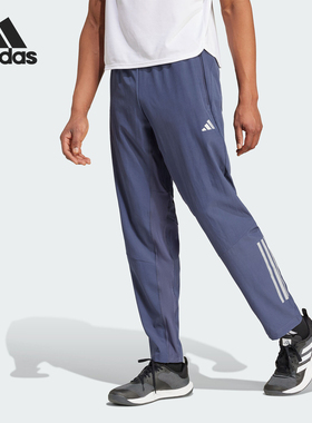 Adidas/阿迪达斯官方正品GYM+ 3S PNT男士梭织运动健身长裤IW5909