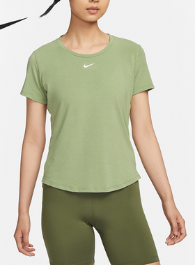 Nike/耐克正品秋季新款女士针织透气圆领短袖T恤DD0619-386