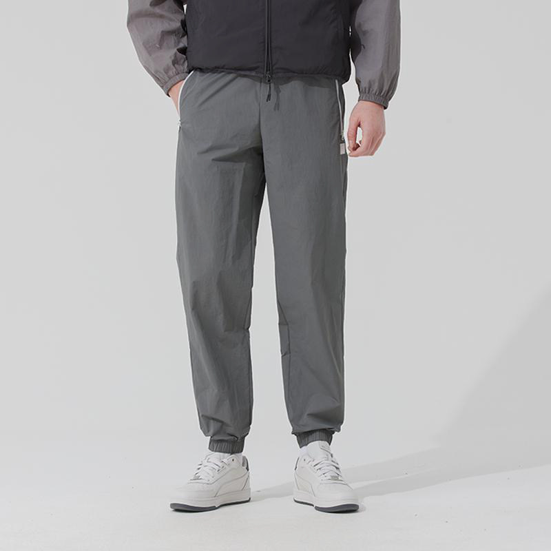 彪马男士运动训练束脚梭织长裤