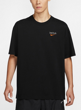 Nike/耐克正品秋季新款男士宽松透气运动休闲短袖FZ8084-010