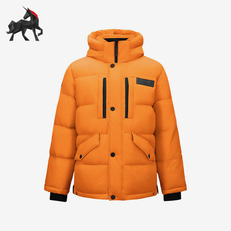 Skechers/斯凯奇正品秋冬新款男士梭织连帽保暖羽绒服