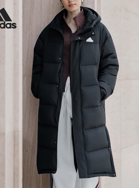 Adidas/阿迪达斯官方正品V LONG DOWN UG男女保暖羽绒服KF6741