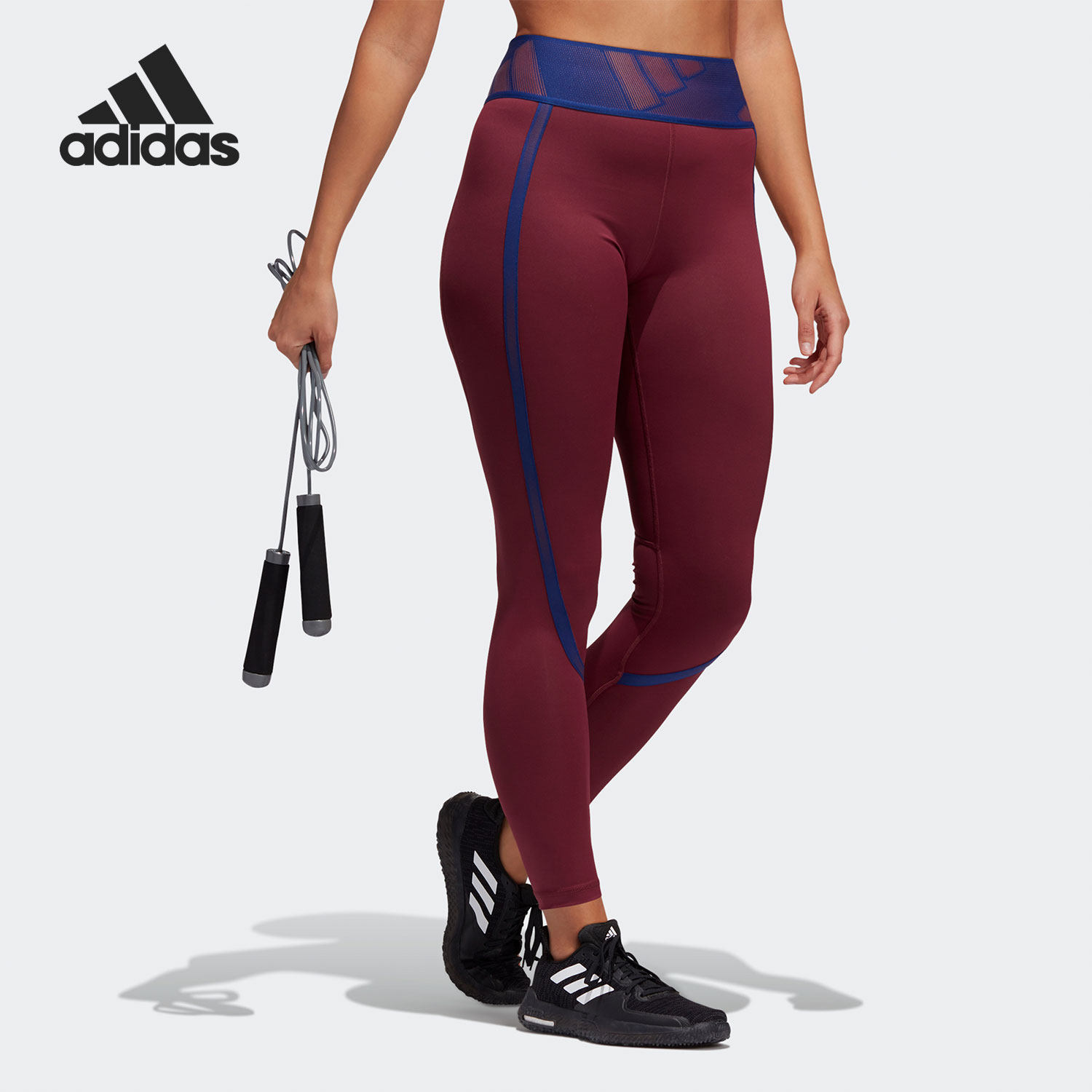 Adidas/阿迪达斯官方正品休闲女子时尚潮流运动健身紧身裤 GR8032,运动服/休闲服装,运动长裤,淘宝优惠券,粉丝福利购,淘宝优惠卷