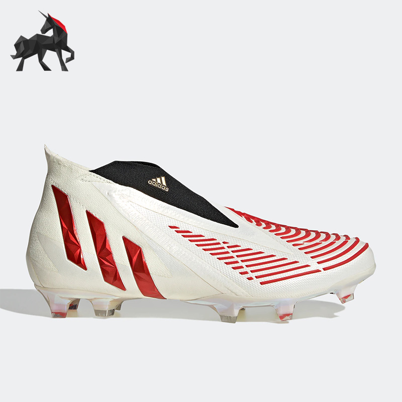 Adidas/阿迪达斯正品夏季猎鹰PREDATOR EDGE+FG男子足球鞋 GV7384