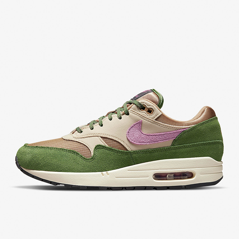 Nike/耐克正品Air Max 1男女低帮气垫拼接运动跑步鞋DR9773-300