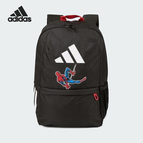 Adidas/阿迪达斯正品2025新款儿童卡通蜘蛛侠经典双肩包JM4471