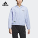 Adidas 连帽女子运动夹克外套HY2858 新款 阿迪达斯正品 夏季