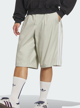 Adidas/阿迪达斯正品三叶草男士简约宽松训练运动短裤JN5823