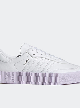 Adidas/阿迪达斯正品三叶草SAMBAROSE女子厚底时尚休闲板鞋GZ8616