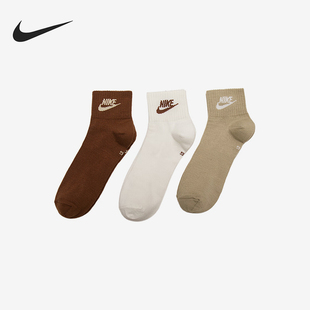 耐克正品 DX5074 2025年夏季 休闲运动袜子三双装 904 男女同款 Nike