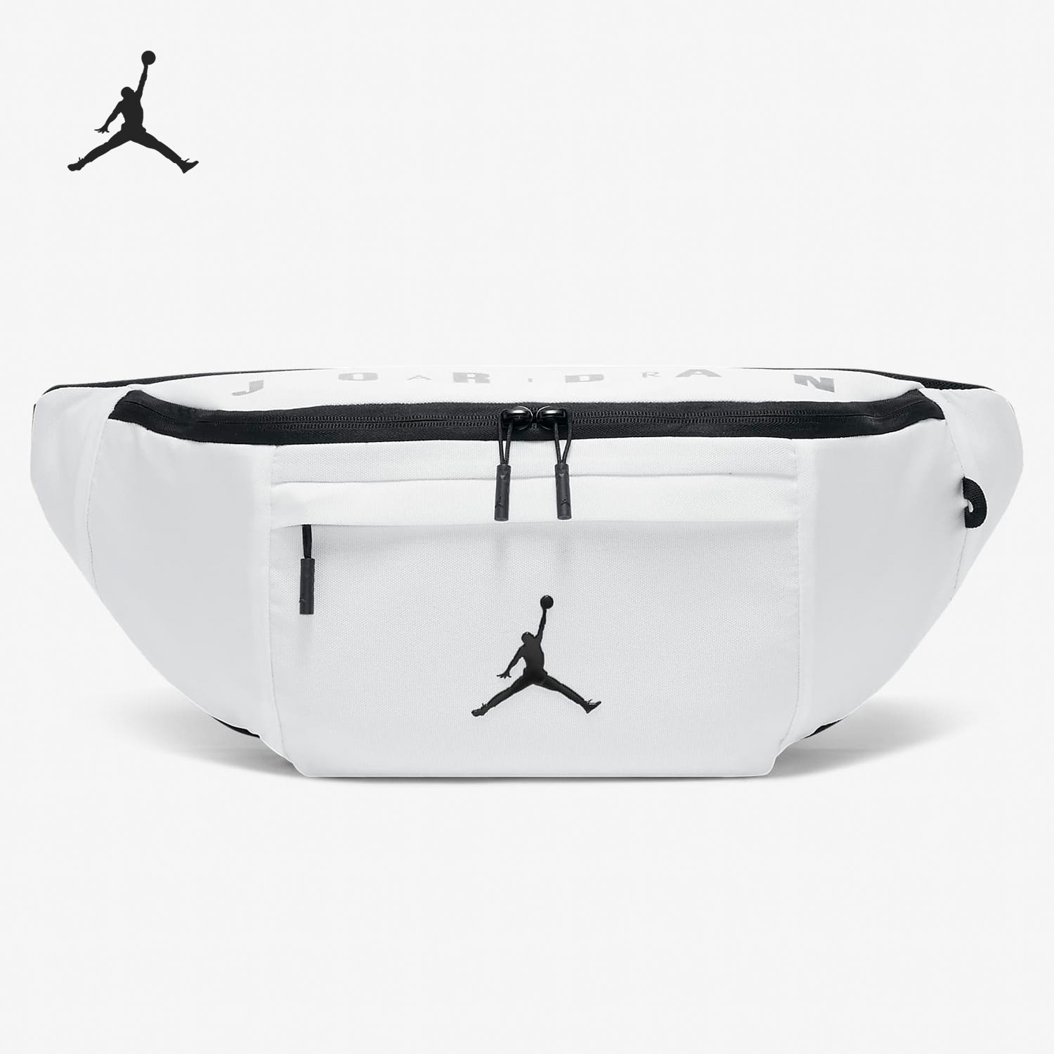 Nike/耐克正品Jordan Crossbody 单肩包运动跑步腰包 DN2664-100