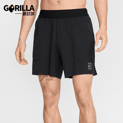 Nike/耐克正品Dri-FIT 男士透气运动训练经典网球短裤FZ6914-010