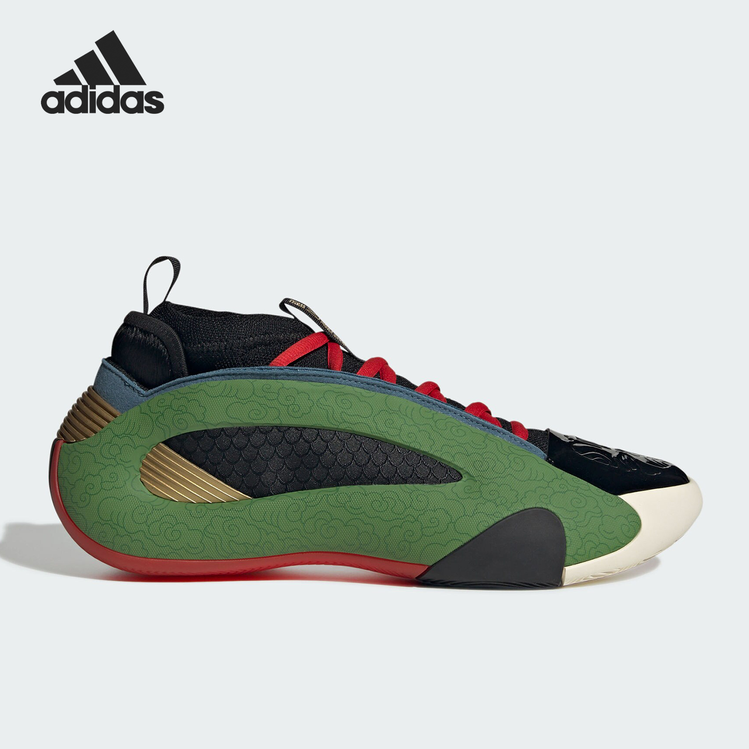 Adidas/阿迪达斯正品Harden Vol.8男士时尚中帮篮球鞋JR8082