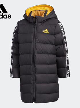 阿迪达斯正品大小童羽绒服清仓特价EH4154