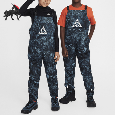 Nike/耐克正品Therma-FIT大童休闲印花运动日常背带裤FV0416-464