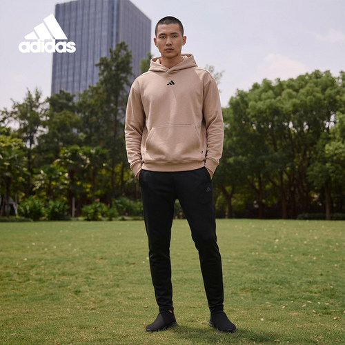 Adidas/阿迪达斯正品春秋男士透湿干燥保暖运动卫衣JZ6250