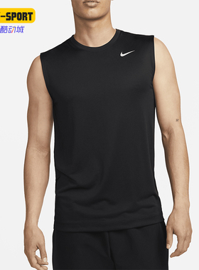 Nike/耐克正品DRI-FIT男士无袖训练透气经典运动T恤DX0992-010