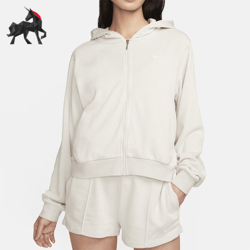 Nike/耐克正品2026女士连帽开衫休闲经典舒适运动服BV3343-100