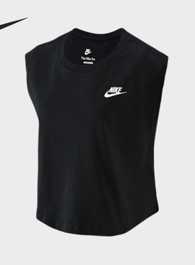 Nike/耐克官方正品夏季新款圆领女子运动健身无袖背心FB8226-010