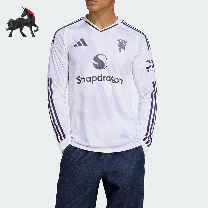 Adidas/阿迪达斯正品MANCHESTER男士运动足球比赛训练长袖JP3025