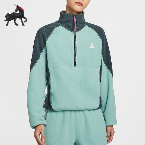 Nike/耐克正品ACG Wolf Tree女士户外摇粒绒宽松卫衣HJ0238-017