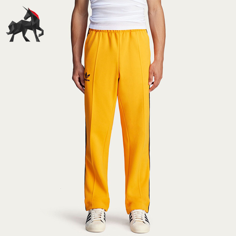 Adidas/阿迪达斯正品男女同款三叶草舒适时尚运动长裤JJ2940 - 实物图