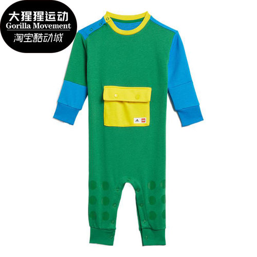 阿迪达斯运动连体衣婴童装