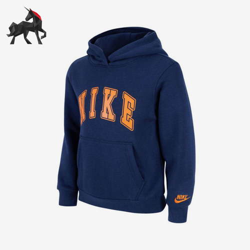Nike/耐克正品2025冬季款小童日常休闲连帽卫衣NY2442237PS-003