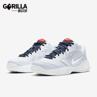 Nike/耐克正品Court Lite 2男士耐磨低帮系带网球鞋AR8836-006