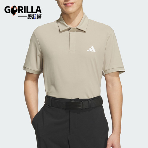 Adidas/阿迪达斯正品夏季男士透气翻领针织经典短袖POLO衫KB4828